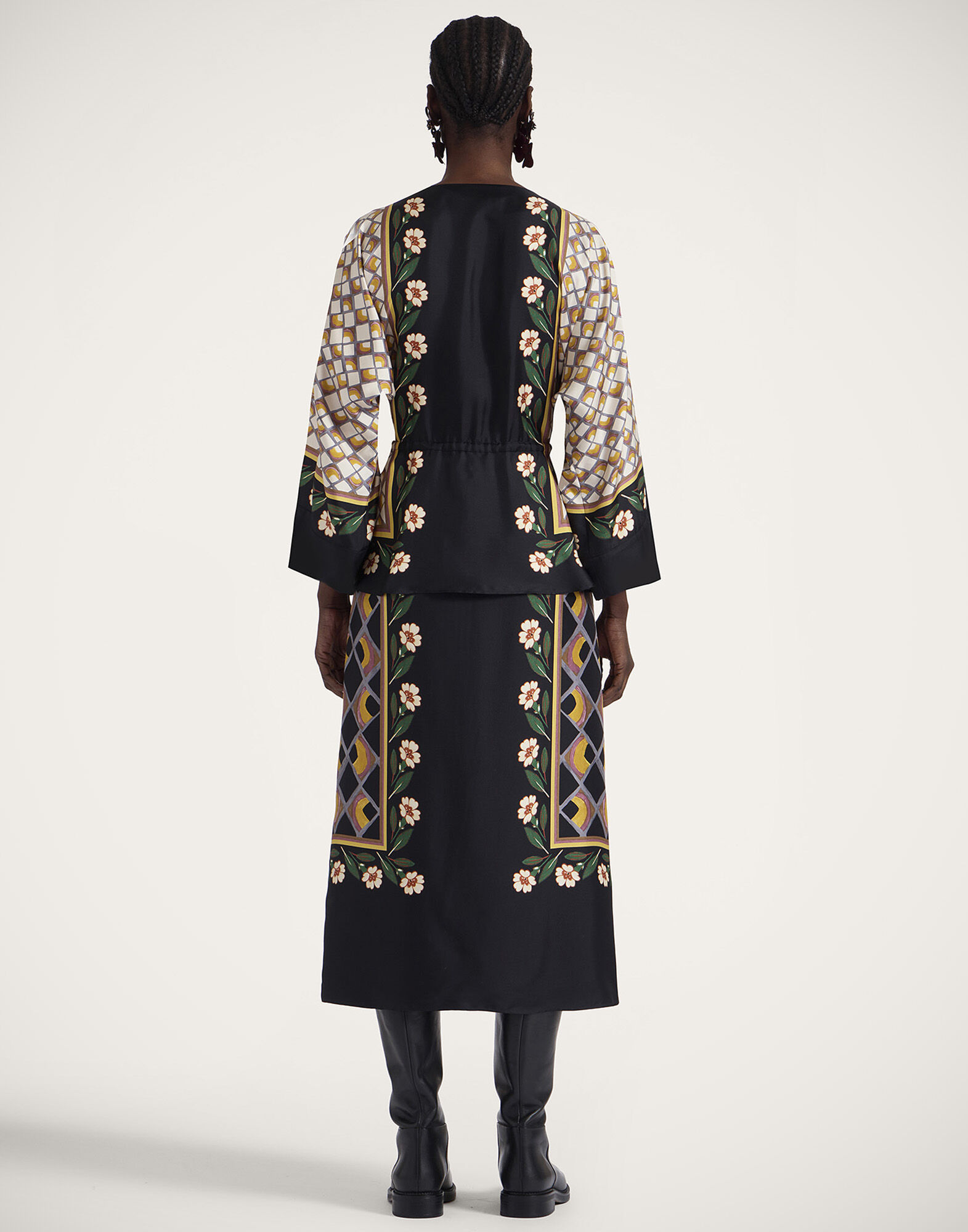 The Apericena Dress La DoubleJ: Dazed Placée Black DRE0806SIL001