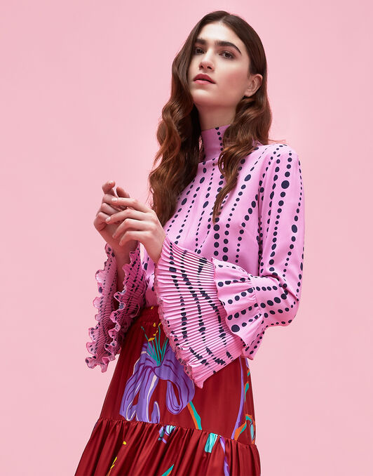 Frill Wrist Top LaDoubleJ: Perle streetstyle_79