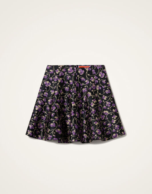 Mini Dolce Vita Skirt La DoubleJ: Honeysuckle Black Mini Dolce Vita Skirt La DoubleJ: Honeysuckle Black SKI0161JCQ128
