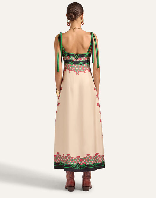 La Favorita Dress La DoubleJ: Mariposa Placée Ivory La Favorita Dress La DoubleJ: Mariposa Placée Ivory DRE0764SIL017