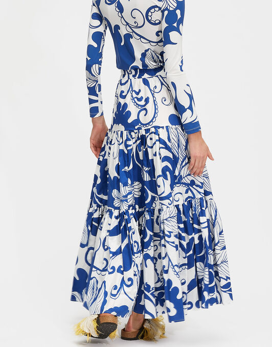 Big Skirt La DoubleJ: Marea Blu Big Skirt LaDoubleJ: Marea Blu SKI0001COT020