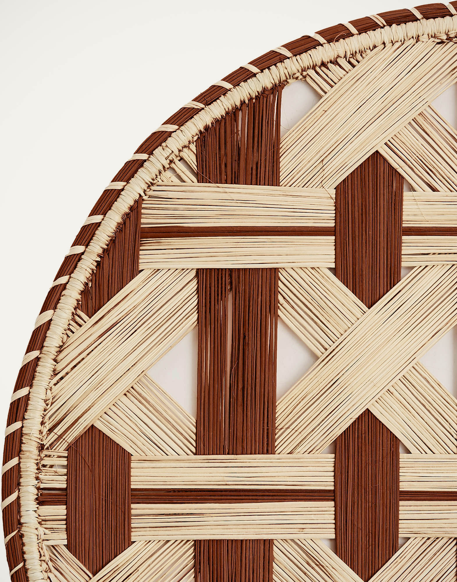 Raffia Placemats Set Of 2 La DoubleJ: Napoli Cioccolato Raffia Placemats Set Of 2 La DoubleJ: Napoli Cioccolato TBM0011RAF007