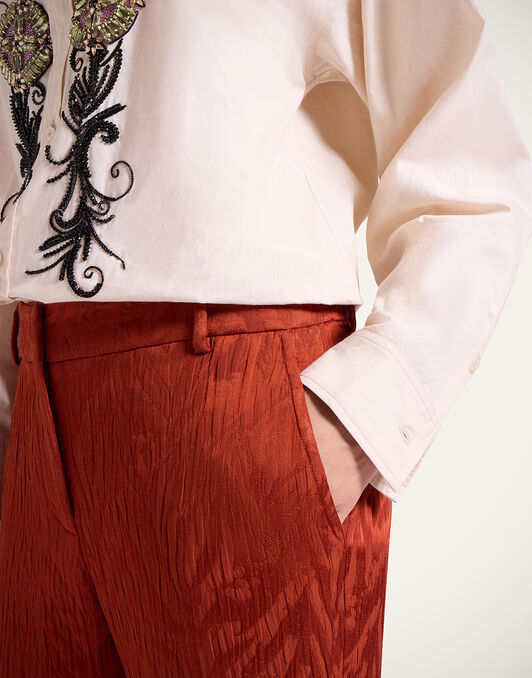 24/7 Pants La DoubleJ: Animalier Rust TRO0069JCQ134