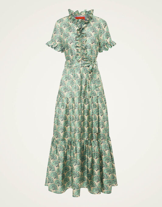 Long And Sassy Dress La DoubleJ: Fans Mint Long And Sassy Dress La DoubleJ: Fans Mint DRE0017SIL001