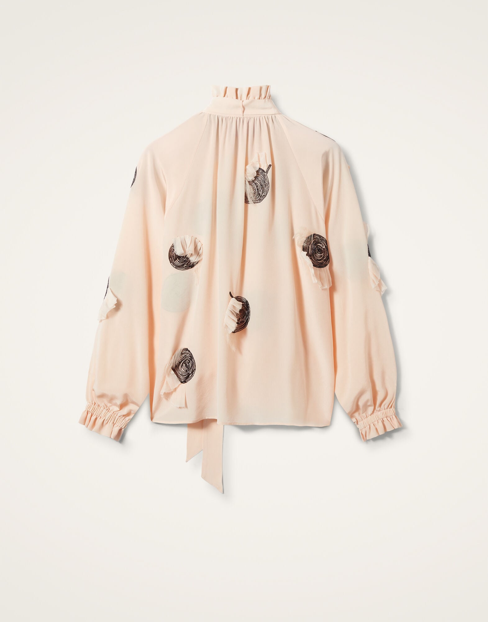 Cerere Blouse La DoubleJ: Solid Light Pink Cerere Blouse La DoubleJ: Solid Light Pink SHI0158COT087
