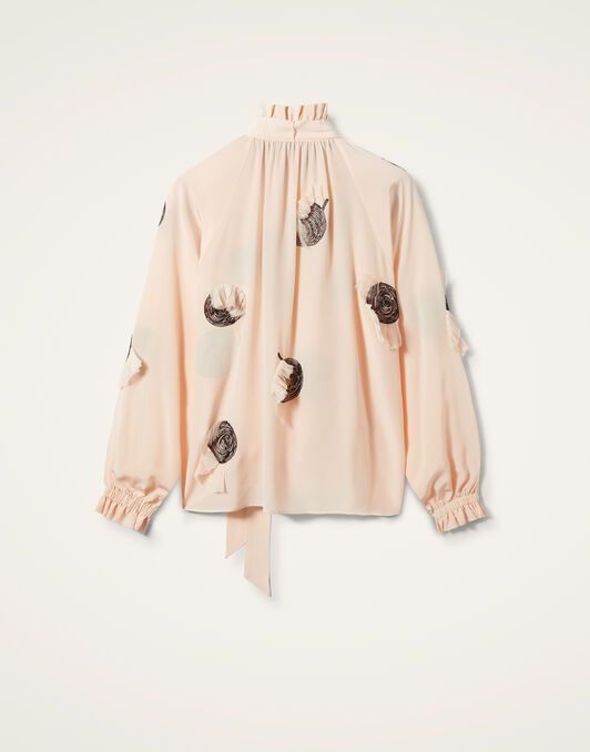 Cerere Blouse La DoubleJ: Solid Light Pink Cerere Blouse La DoubleJ: Solid Light Pink SHI0158COT087