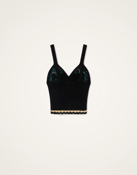 Pogo Knit Top La DoubleJ: Solid Black Pogo Knit Top La DoubleJ: Solid Black PUL0421KNI235