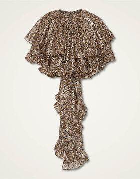 Ball Drop Mini Cape La DoubleJ: Jive Pink SCA0056FCP006