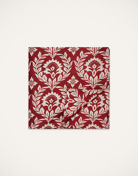 Large Tablecloth La DoubleJ: Garland Bordeaux TBC0003LIN001