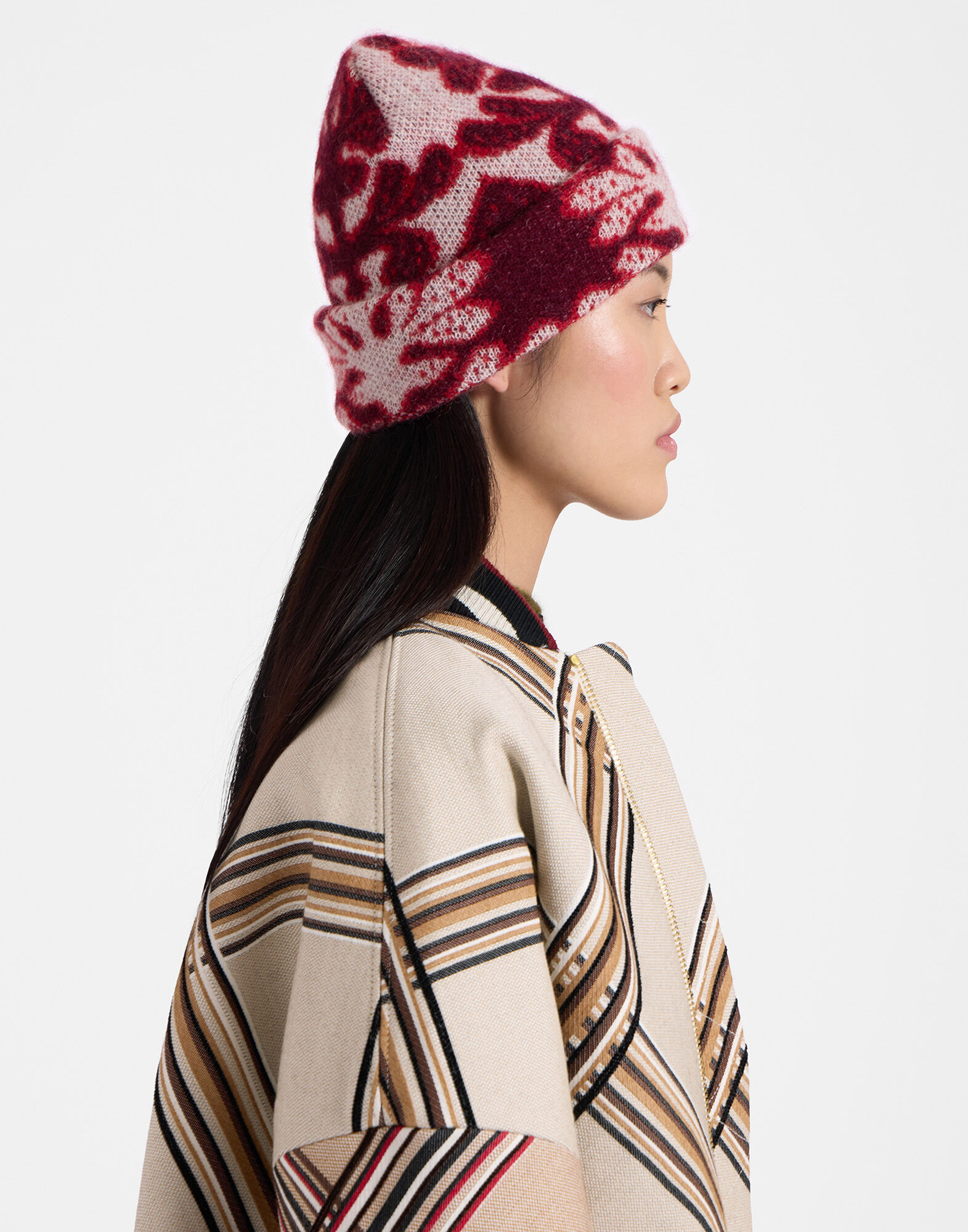 Half-Light Hat La DoubleJ: Herald Cream HAT0032KNI137