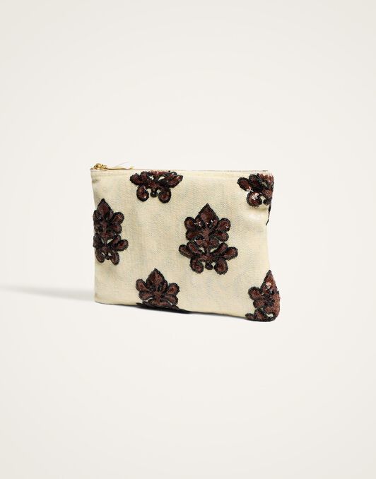 Ruffle Pochette La DoubleJ: Herald Pink Ruffle Pochette La DoubleJ: Herald Pink BAG0071PAI006