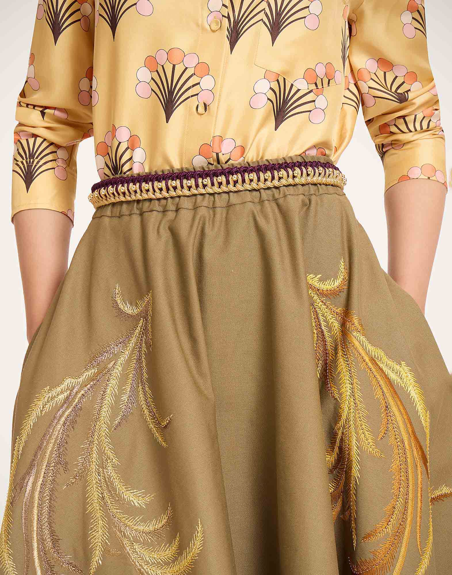 Better Together Belt La DoubleJ: Bicolor Ivory & Purple Better Together Belt La DoubleJ: Bicolor Ivory & Purple BEL0011ROP001