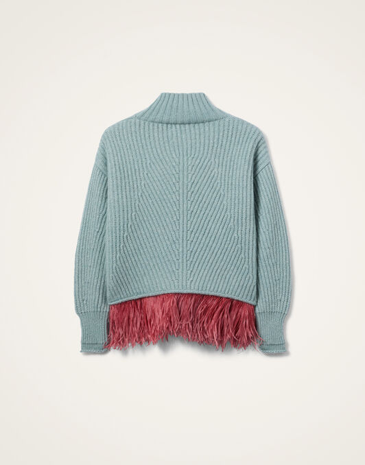 High Kick Sweater La DoubleJ: Powder Blue PUL0174KNI098
