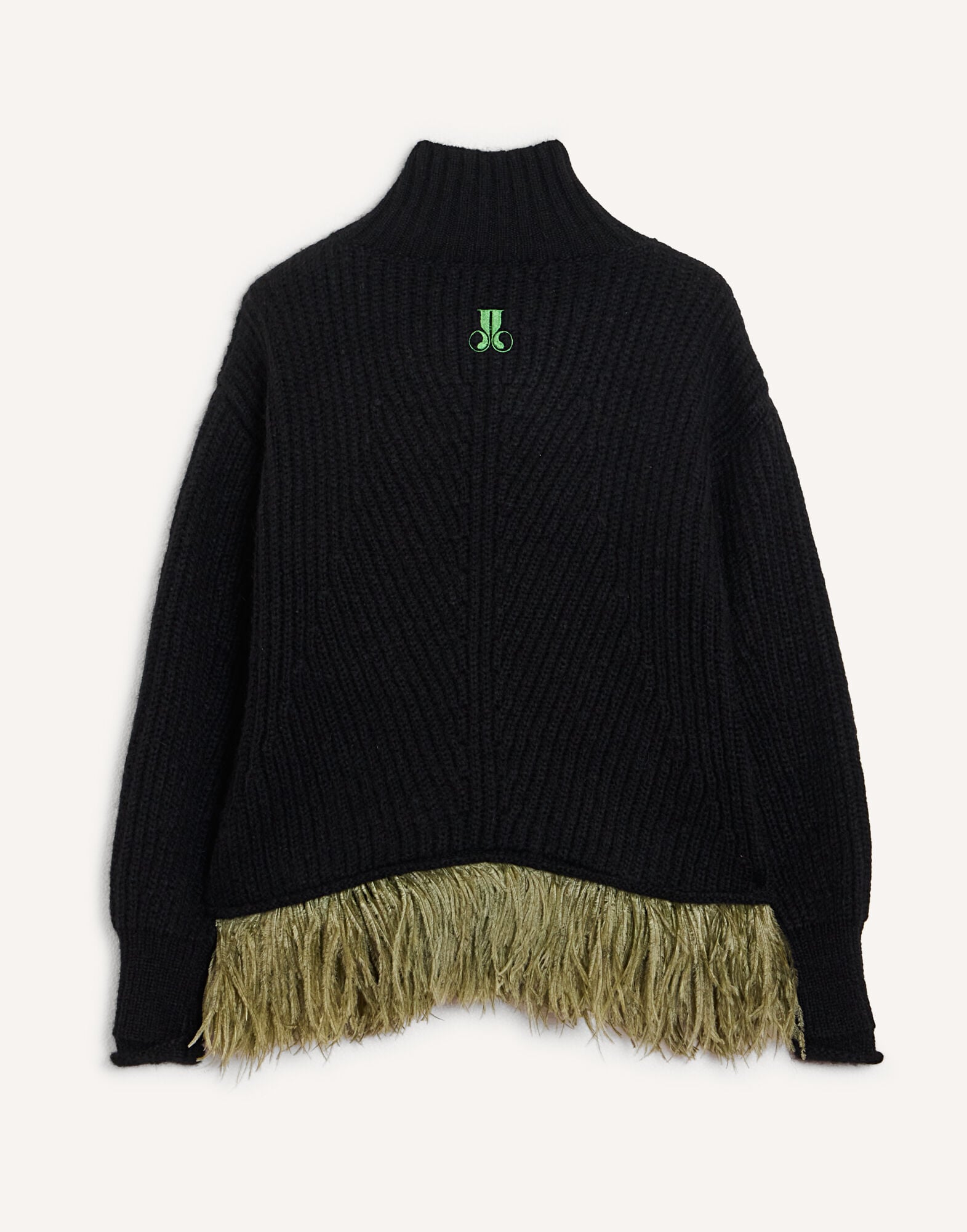 High Kick Sweater La DoubleJ: Solid Black High Kick Sweater La DoubleJ: Solid Black PUL0174KNI098