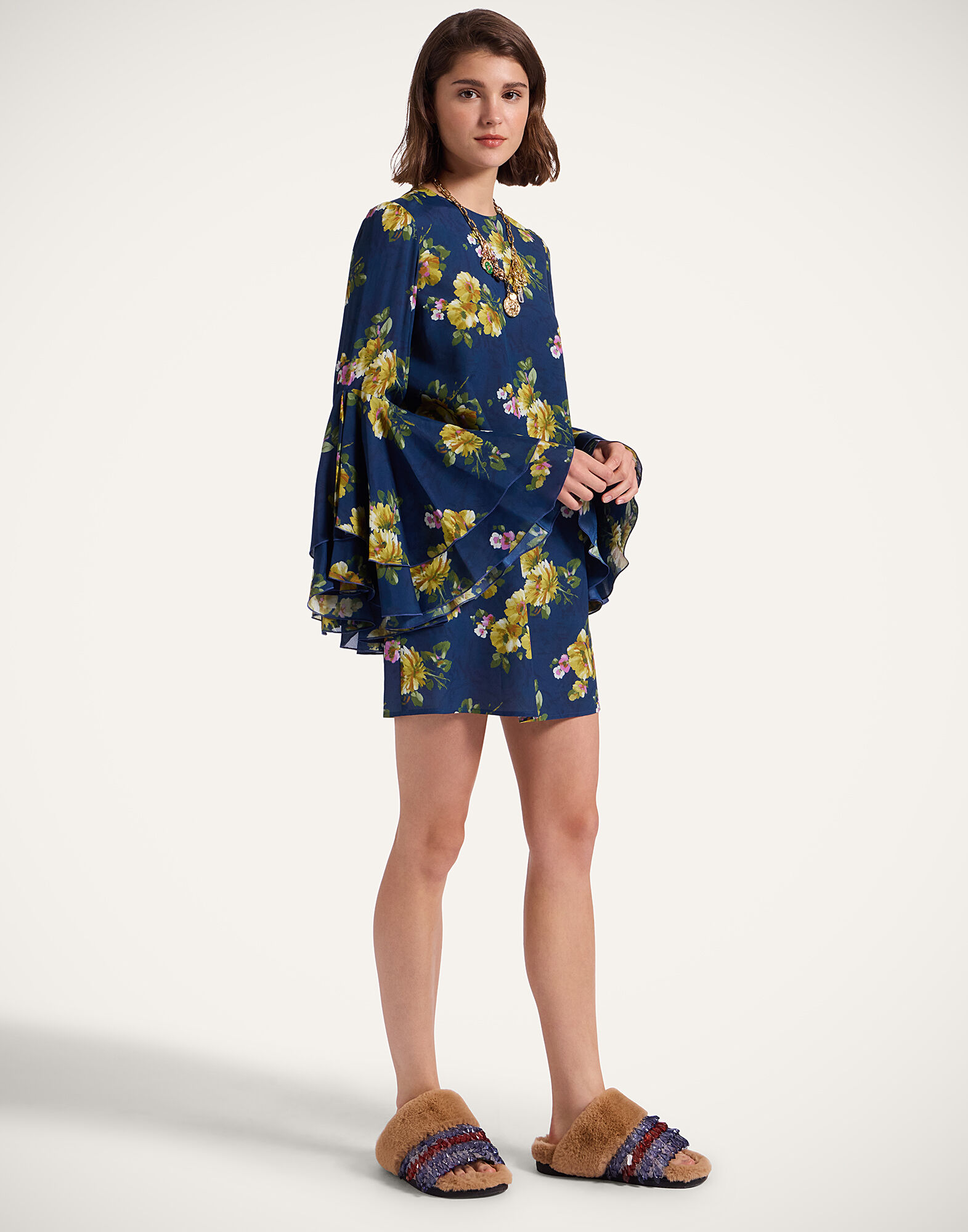 Friday Dress La DoubleJ: Riptide Midnight Blue Friday Dress La DoubleJ: Riptide Midnight Blue DRE0852VIS019