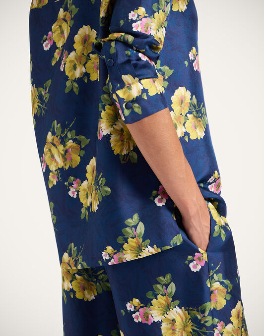 Palazzo Pants La DoubleJ: Riptide Midnight Blue Palazzo Pants La DoubleJ: Riptide Midnight Blue TRO0003SIL001