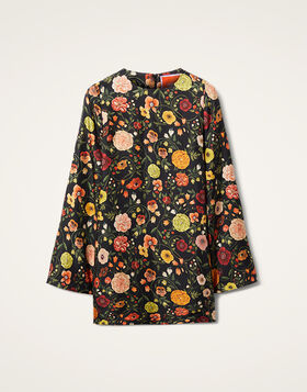 Mini Supreme Swing Dress La DoubleJ: Botticelli Black DRE0652SIL001