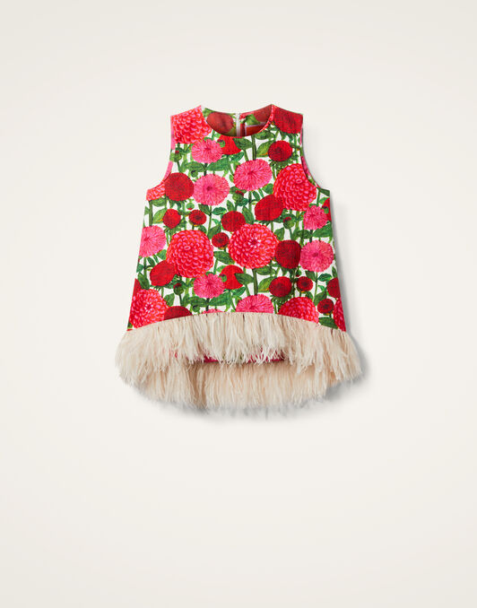 La Scala Top (With Feathers) La DoubleJ: Pink Dahlias La Scala Top (With Feathers) La DoubleJ: Pink Dahlias TOP0013COT005