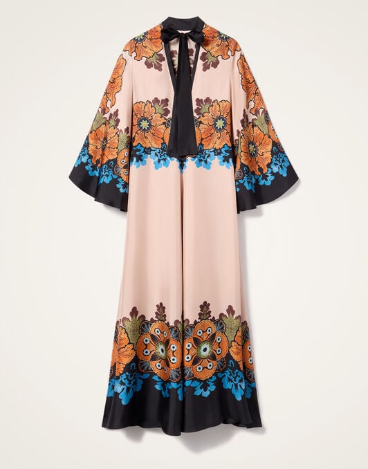 Magnifico Dress La DoubleJ: Bounty Placée Orange DRE0232SIL006