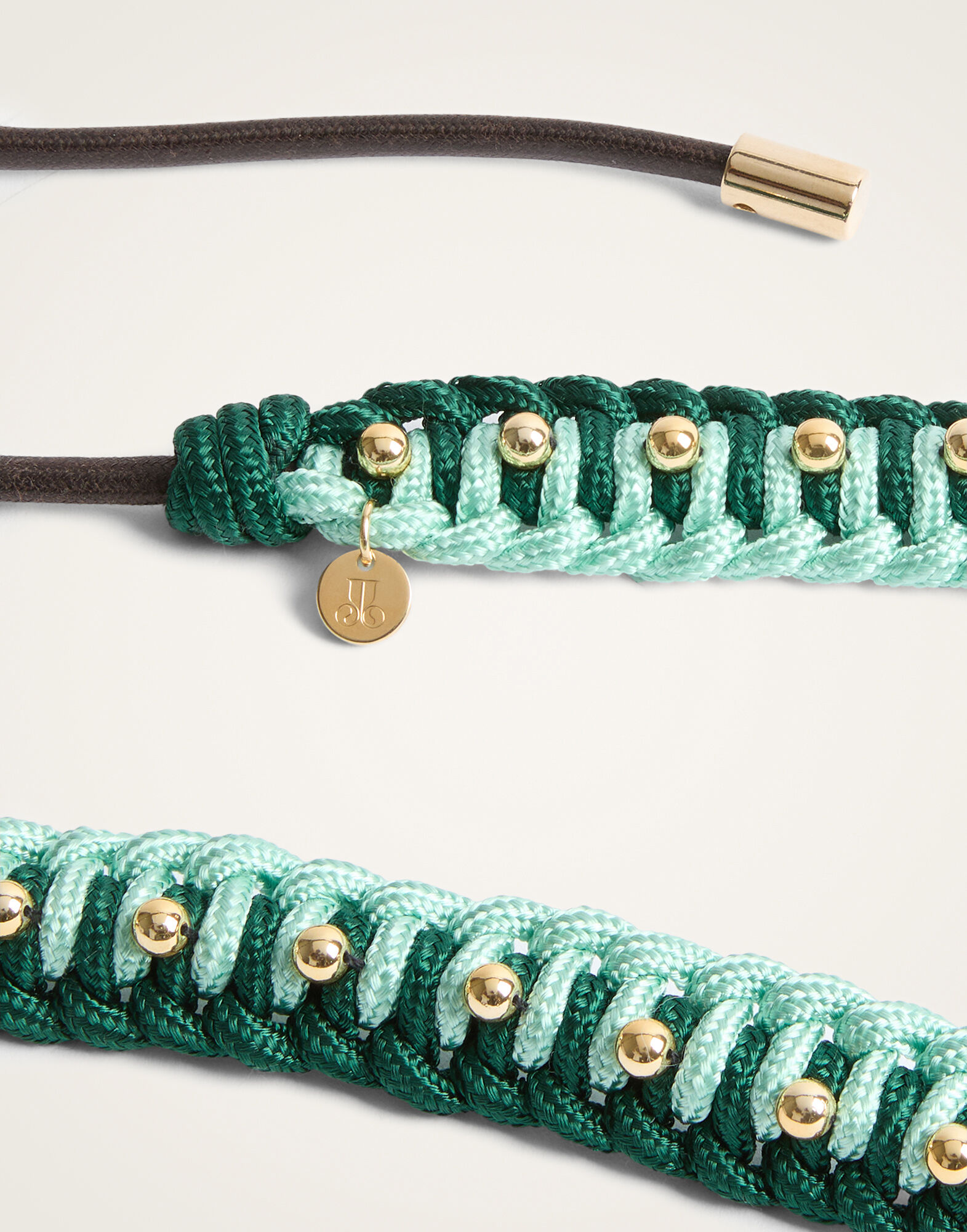 Better Together Belt La DoubleJ: Bicolor Mint & Dark Green Better Together Belt La DoubleJ: Bicolor Mint & Dark Green BEL0011ROP001