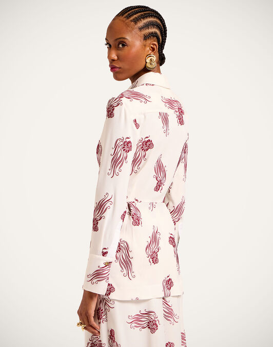 Iris Shirt La DoubleJ: Lemuria White SHI0113JCQ132