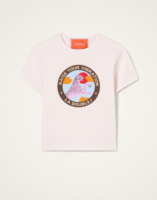The Cu-Tee Crop La DoubleJ: Solid Ecru The Cu-Tee Crop La DoubleJ: Solid Ecru TSH0068JER076