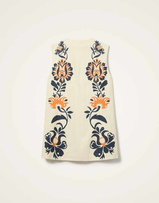 Cream Soda Tunic La DoubleJ: Selva Placée Blue DRE0926COT005