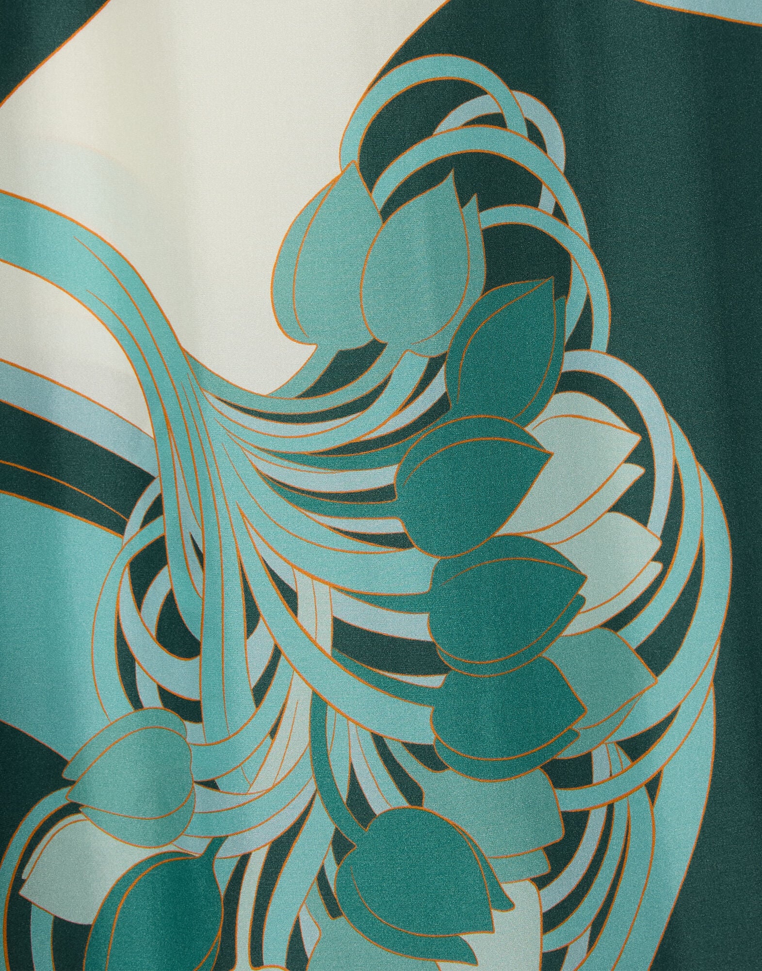 Scarf Dress La DoubleJ: Blooming Tulip Placée Dark Green Scarf Dress La DoubleJ: Blooming Tulip Placée Dark Green DRE0964SIL009