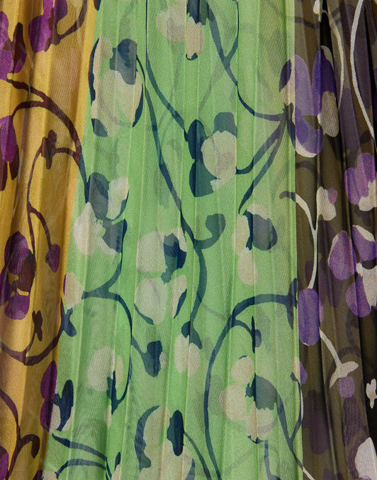 The Angel Dress La DoubleJ: Honeysuckle Tricolor Placée Yellow DRE0805CHF004