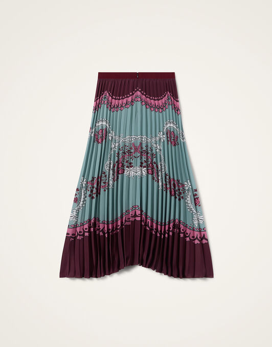 Accordion Skirt La DoubleJ: Wispy Placée Light Blue Accordion Skirt La DoubleJ: Wispy Placée Light Blue SKI0183CHF007