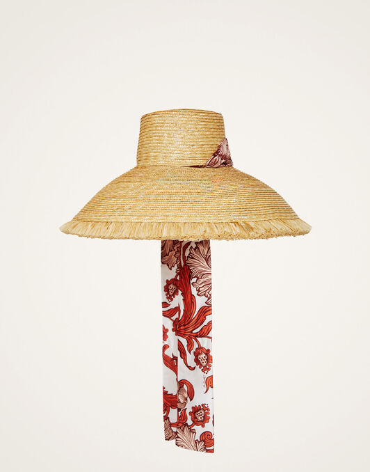 The Sun Hat La DoubleJ: Solid Light Beige The Sun Hat La DoubleJ: Solid Light Beige HAT0028RAF001