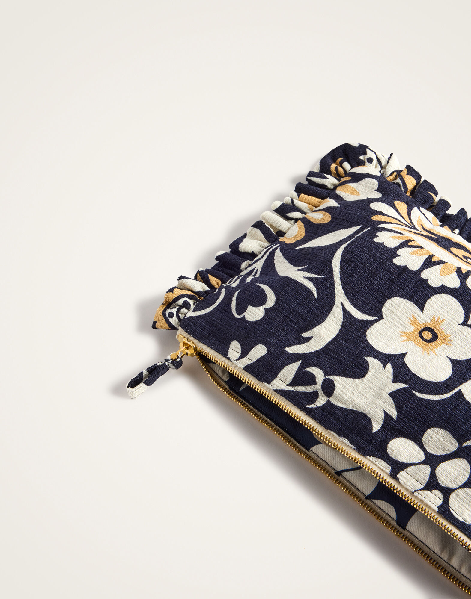Hand Pochette La DoubleJ: Selva Blue Hand Pochette La DoubleJ: Selva Blue BAG0059COT005