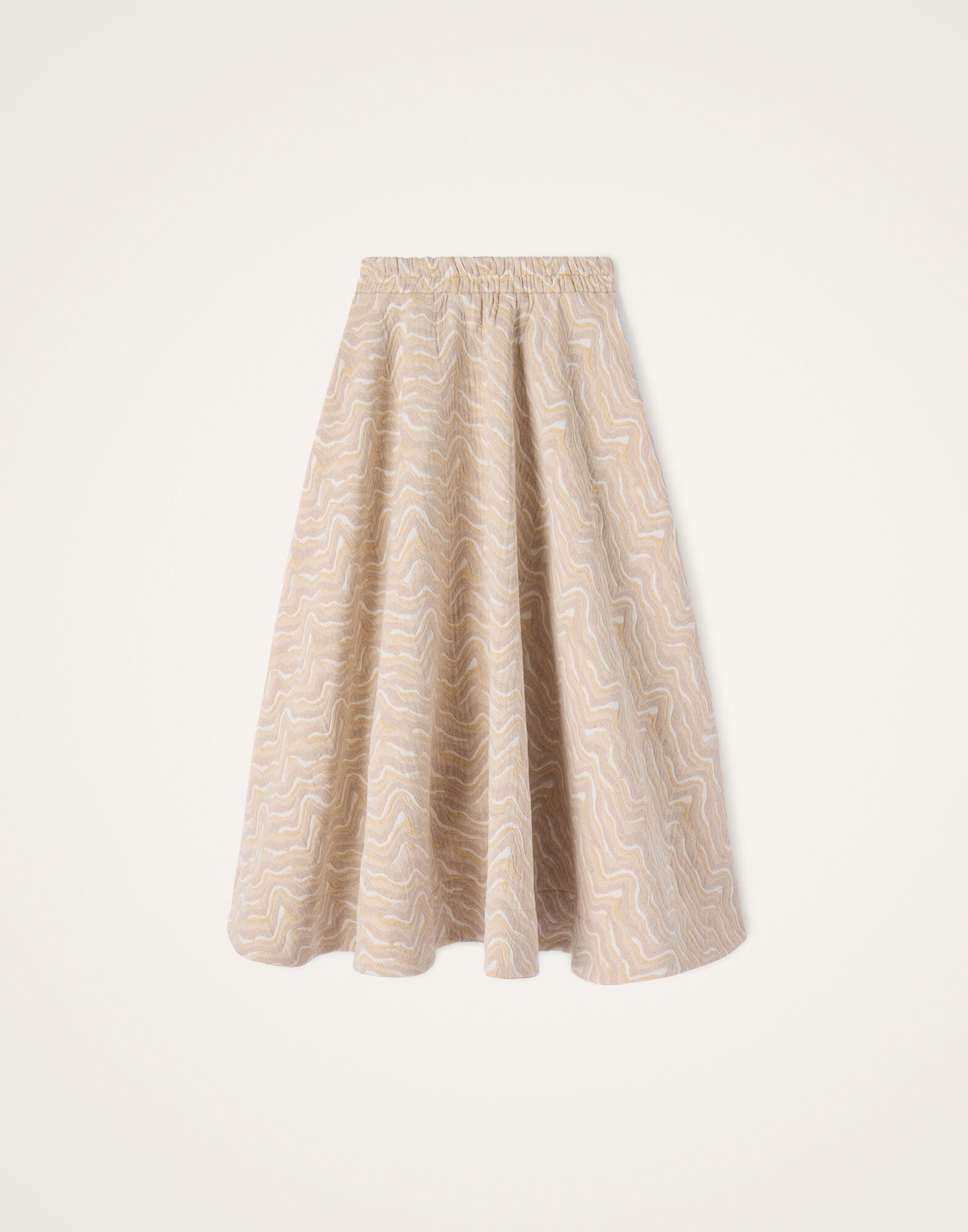 Ballerina Skirt La DoubleJ: Waves Ecru Ballerina Skirt La DoubleJ: Waves Ecru SKI0189JCQ160