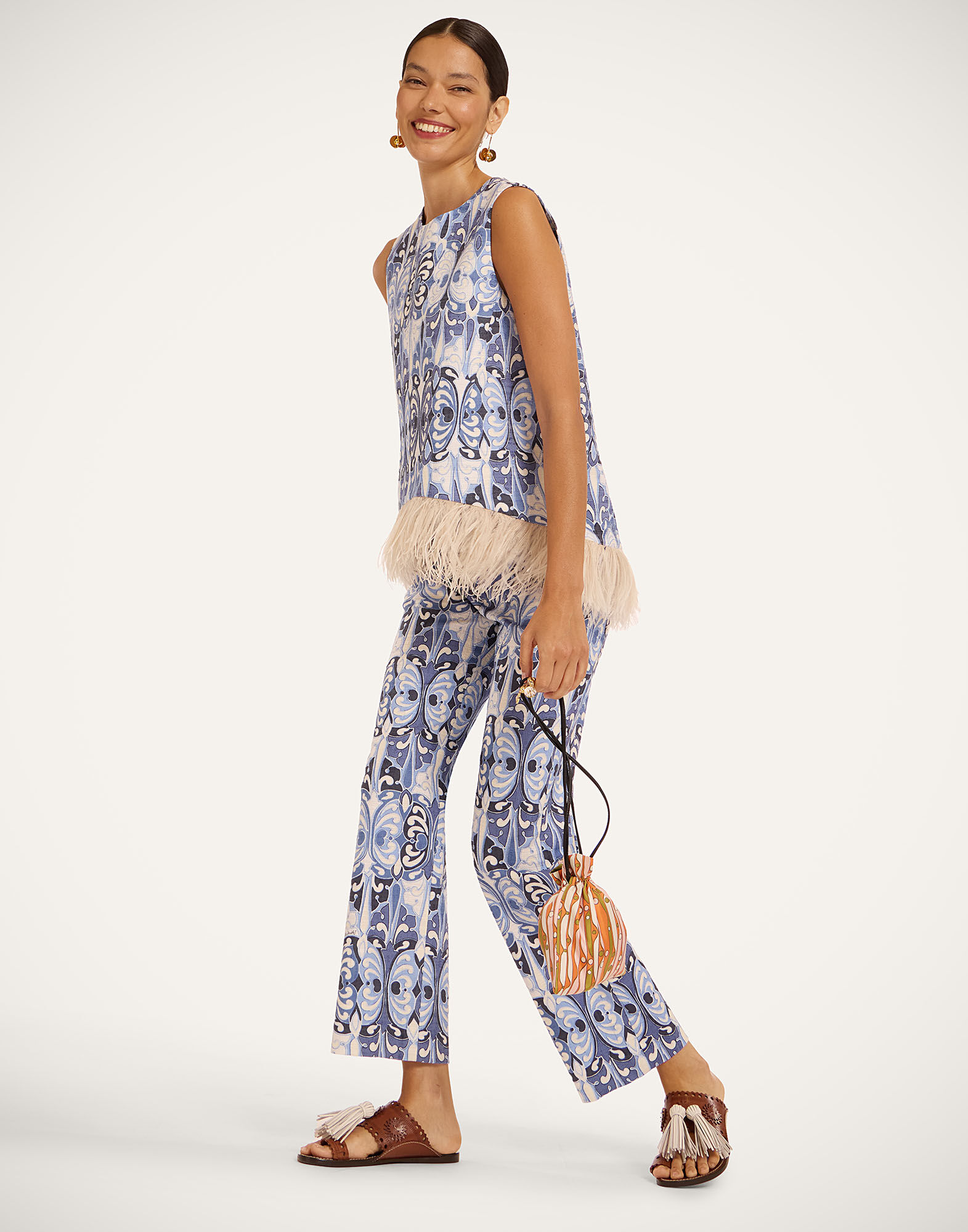 24/7 Pants La DoubleJ: Cocoon Blue 24/7 Pants La DoubleJ: Cocoon Blue TRO0069COT005