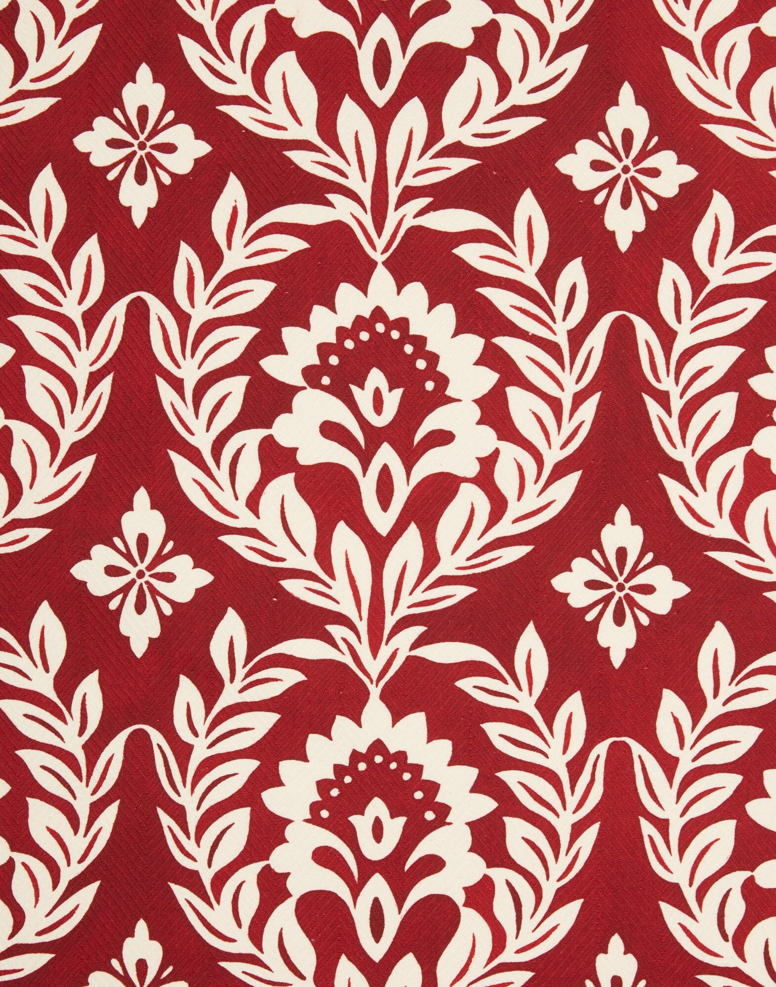 Herringbone Runner La DoubleJ: Garland Bordeaux RUN0001COT040