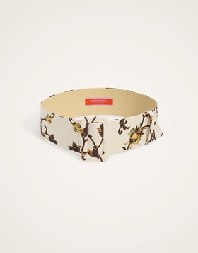 Medium Belt La DoubleJ: Buttercup Micro White BEL0007FOD001