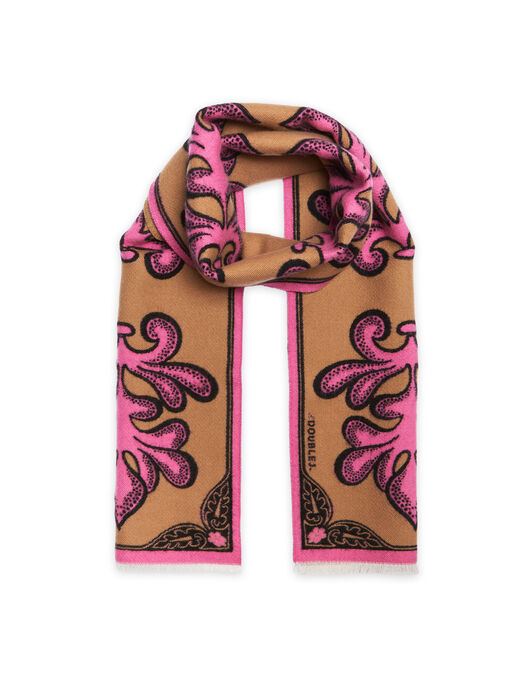 Herald Scarf 30 La DoubleJ: Herald Chocolate Herald Scarf 30 La DoubleJ: Herald Chocolate SCA0057WOL025