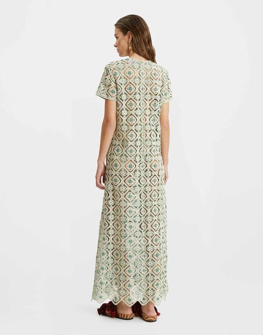 Swing Dress La DoubleJ: Agua Cream DRE0001JCQ078