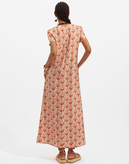 Swing Dress La DoubleJ: Ventaglio Swing Dress La DoubleJ: Ventaglio DRE0001SIL001