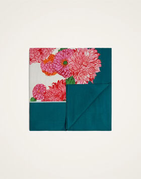 Large Tablecloth La DoubleJ: Bright Blooms Placée Pink TBC0018COT073