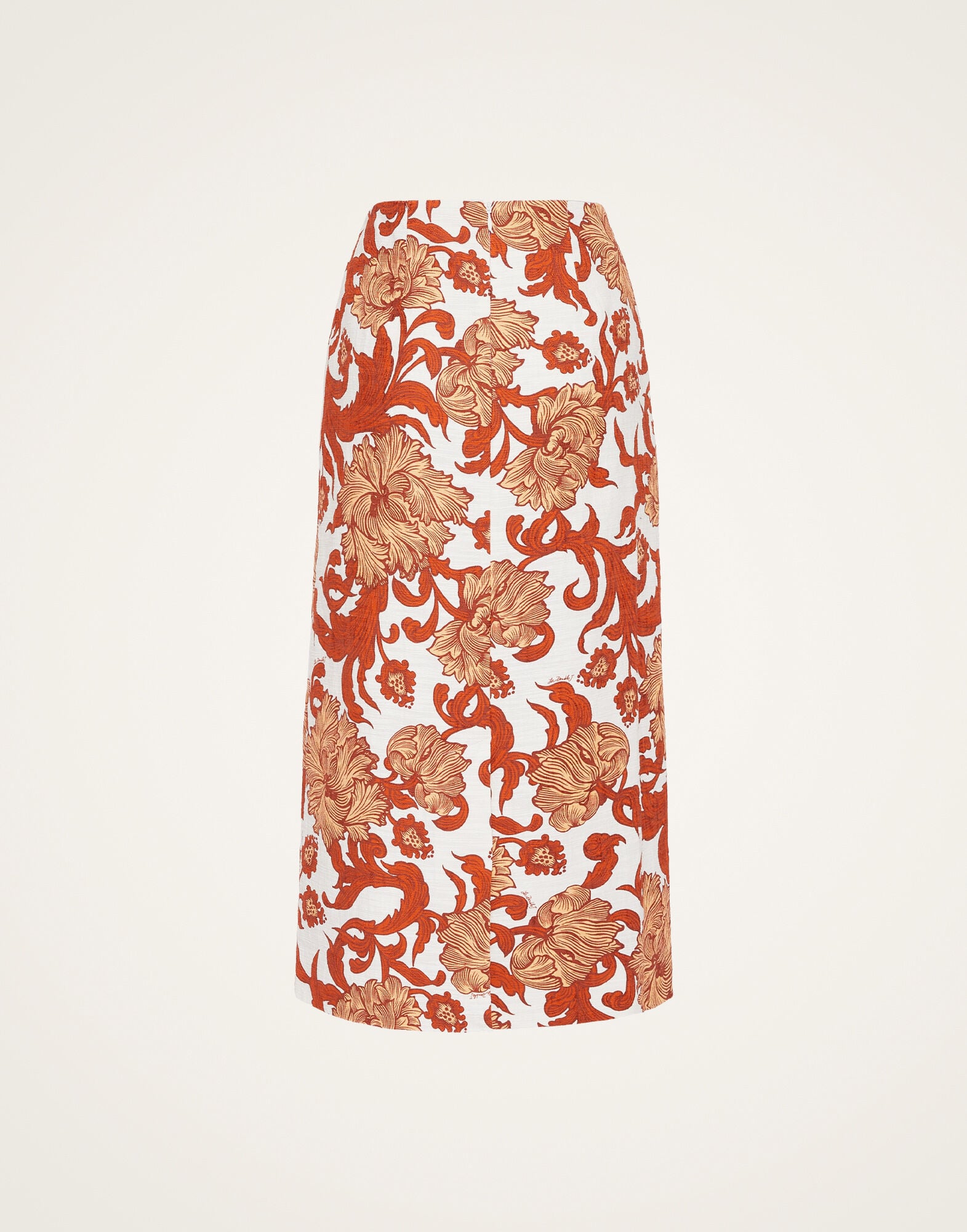 Pencil Skirt La DoubleJ: Reef White SKI0011COT005