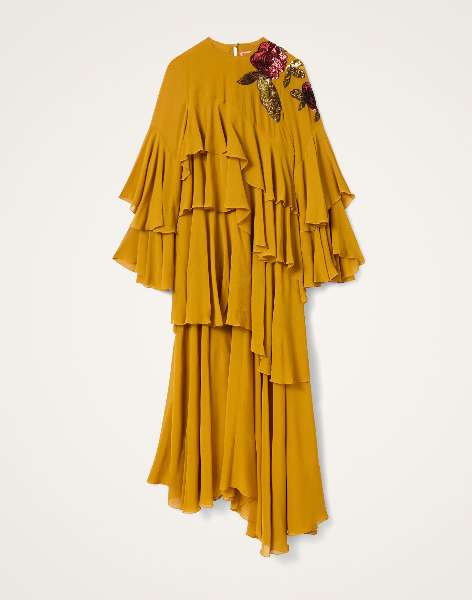 Naiad Dress La DoubleJ: Solid Dark Yellow DRE1012SIL025