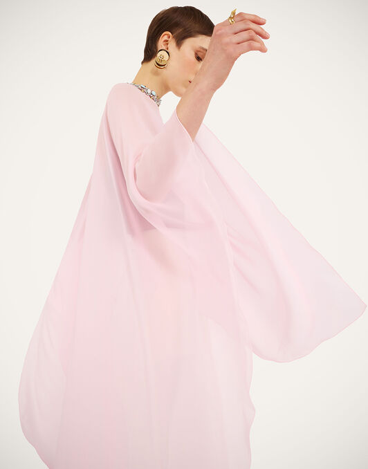 Maria Cape La DoubleJ: Solid Pink SCA0092SIL014