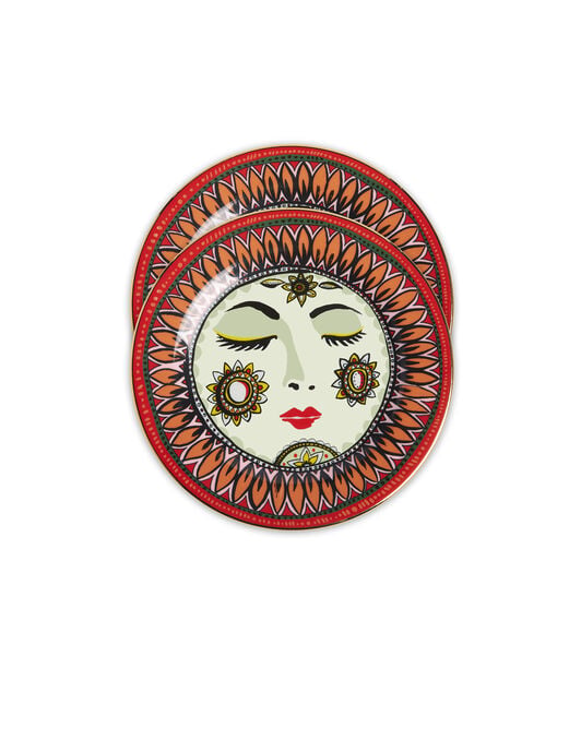 Dessert Plate Set of 2 La DoubleJ: Sleeping Mother DIS0039CER001