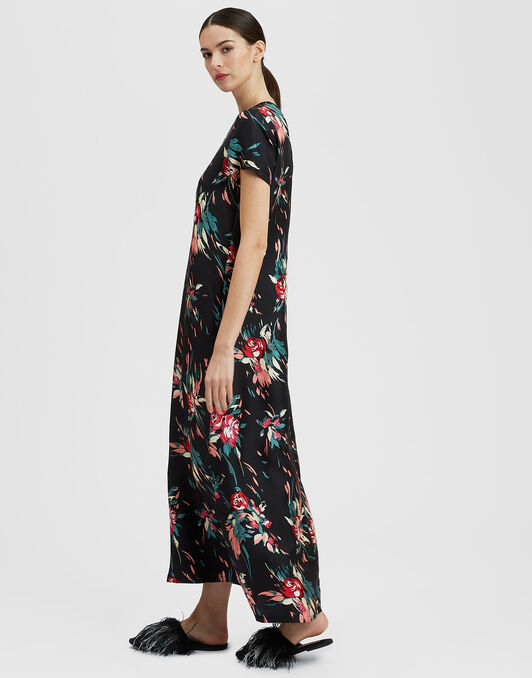 Swing Dress La DoubleJ: Breezy Black Swing Dress La DoubleJ: Breezy Black DRE0001SIL001