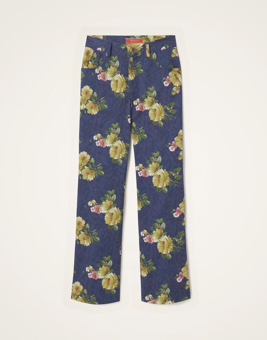 The Cropped Flare Jean La DoubleJ: Riptide Midnight Blue The Cropped Flare Jean La DoubleJ: Riptide Midnight Blue TRO0158COT063