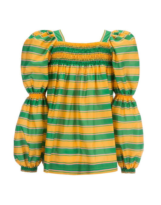 Peasant Top La DoubleJ: Ombrellone Peasant Top LaDoubleJ: Ombrellone SHI0009COT003