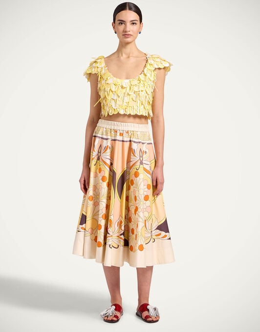 Decò Top La DoubleJ: Solid Yellow Decò Top La DoubleJ: Solid Yellow TOP0209PAI019