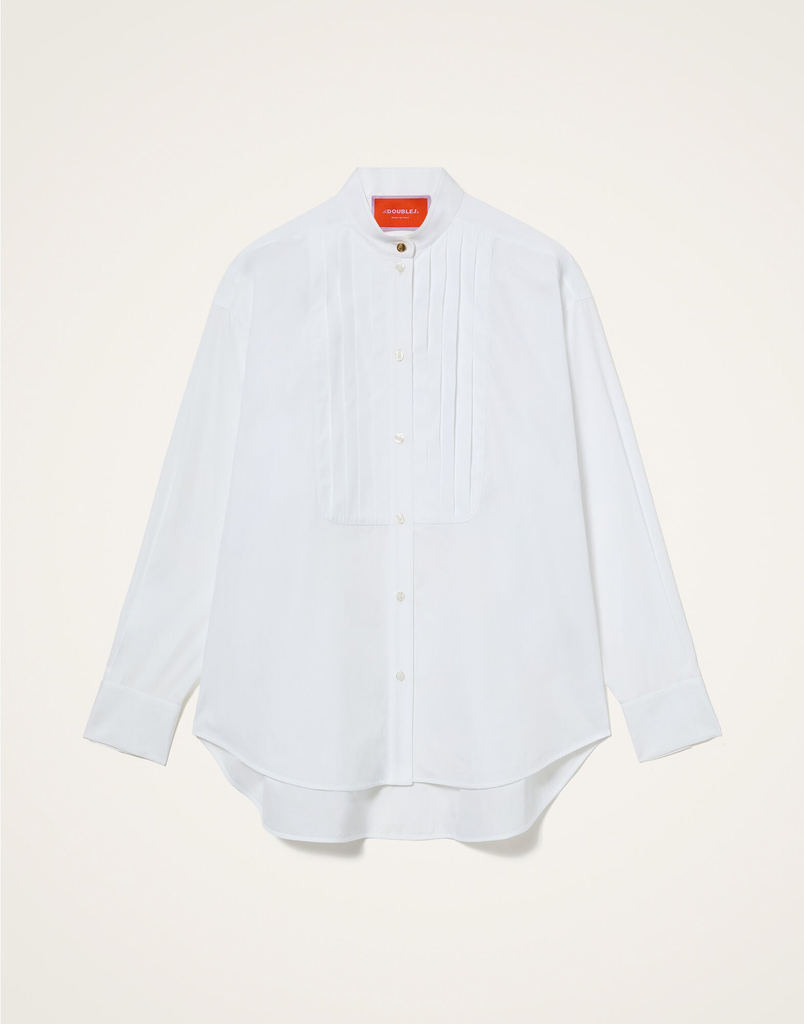 Oversize Peggy Shirt La DoubleJ: Solid White SHI0150COT064