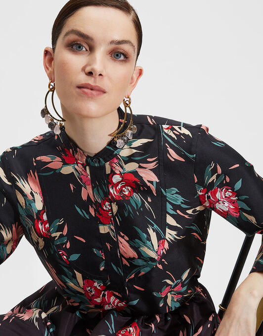 Portofino Shirt La DoubleJ: Breezy Nero Portofino Shirt LaDoubleJ: Breezy Nero SHI0046SIL001